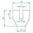 Kép 2/2 - Típus BB (WP U 39x36mm) <br>figyelmeztető- ­és ­védőprofil
