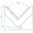 Kép 2/2 - Típus H (WP L 54x41mm) <br>figyelmeztető- ­és ­védőprofil